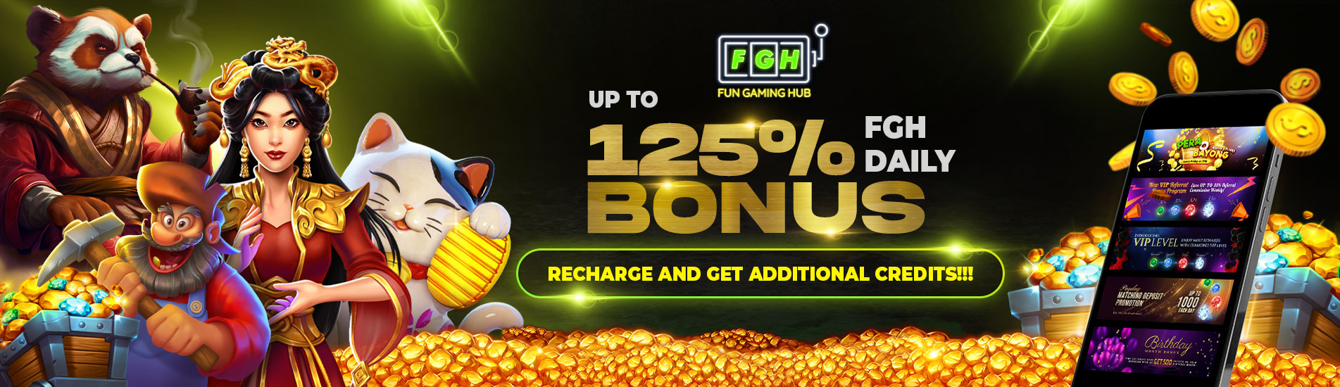 Daily Deposit 125%